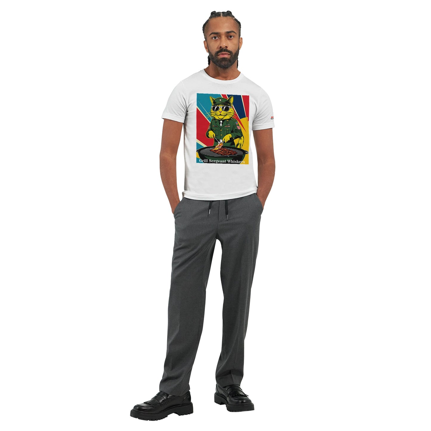 Premium Unisex Crewneck T-shirt | Bella + Canvas 3001 Alpha BBQ wear BBQ -apparel- BBQ tshirt -BBQ tee