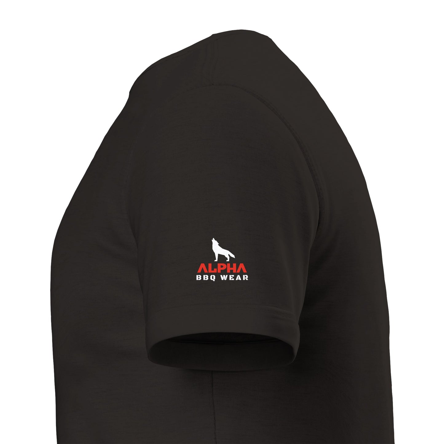 The Grillfather Premium Unisex Crewneck T-shirt Alpha BBQ wear BBQ -apparel- BBQ tshirt -BBQ tee