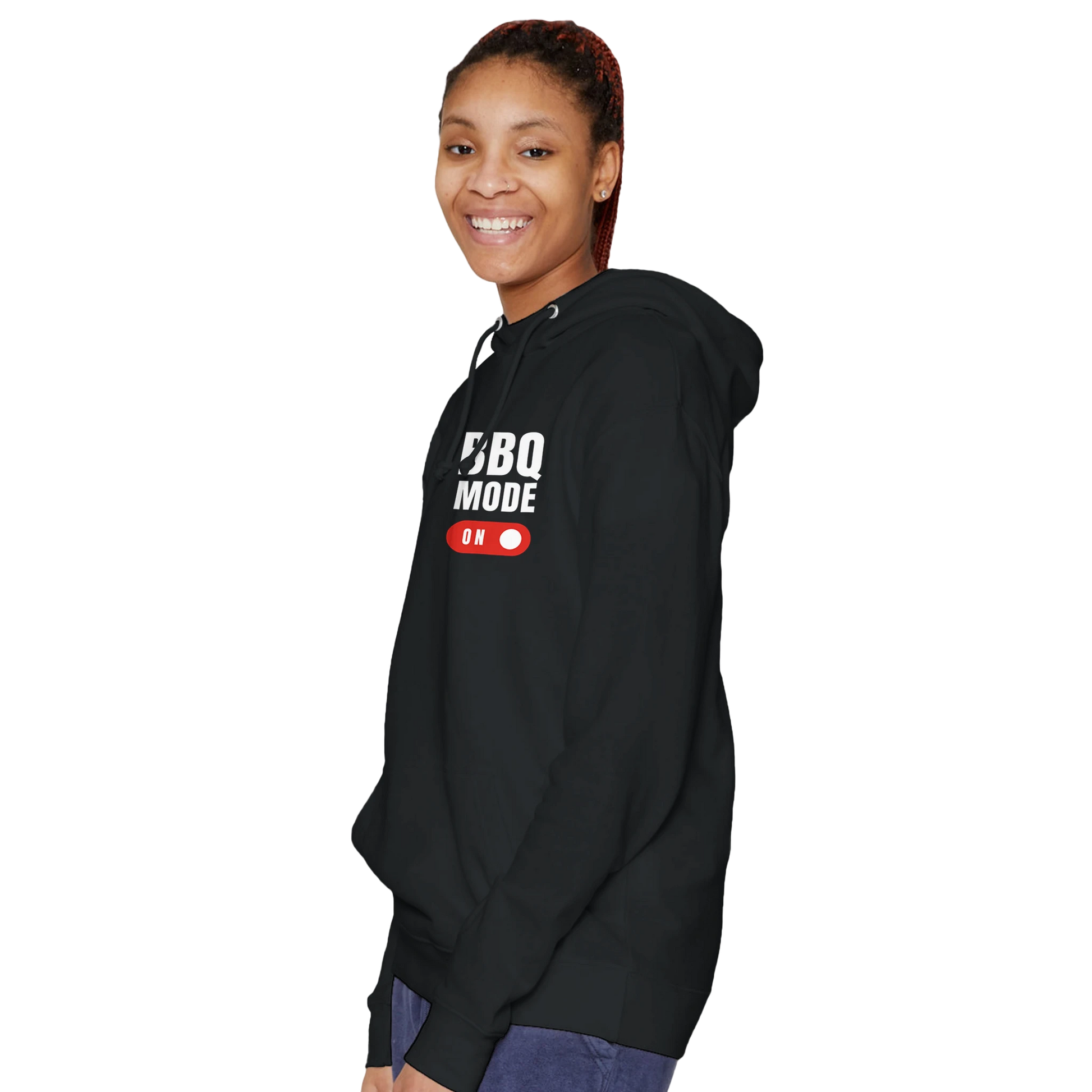 BBQ Mode On Premium Unisex Pullover Hoodie Alpha BBQ wear BBQ -apparel- BBQ tshirt -BBQ tee