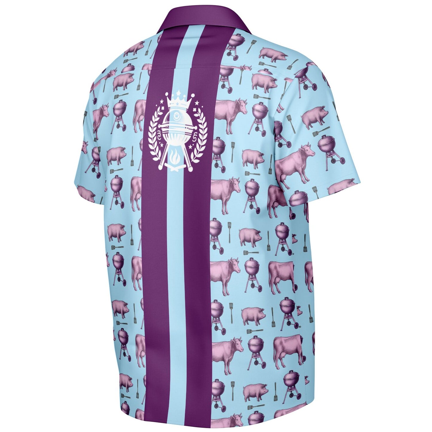 Cow, Pig & Grill Edition Hawaiian BBQ Shirt