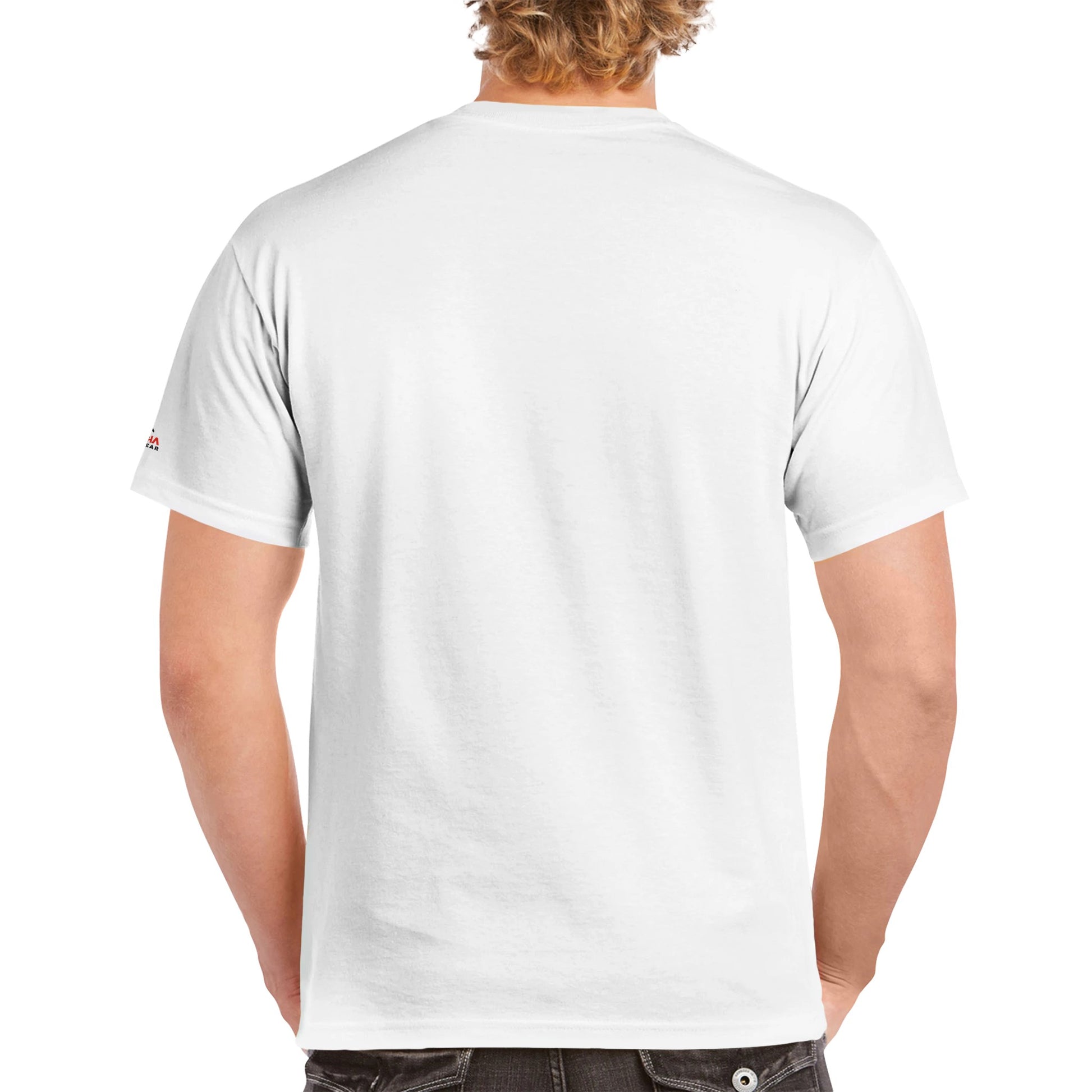 Just BBQ Heavyweight Unisex Crewneck T-shirt Alpha BBQ wear BBQ -apparel- BBQ tshirt -BBQ tee