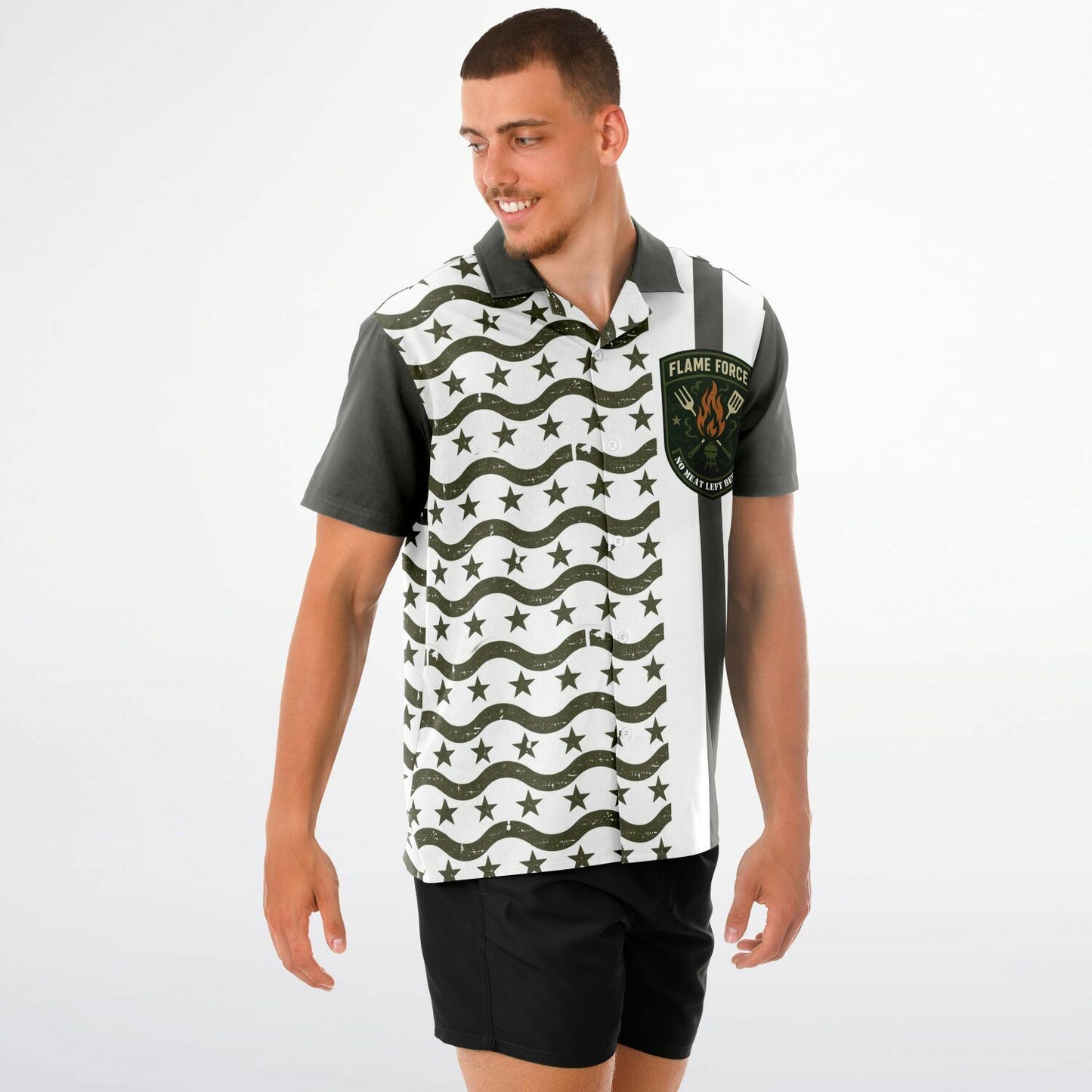 FLAME FORCE Hawaiian Spread Collar shirt