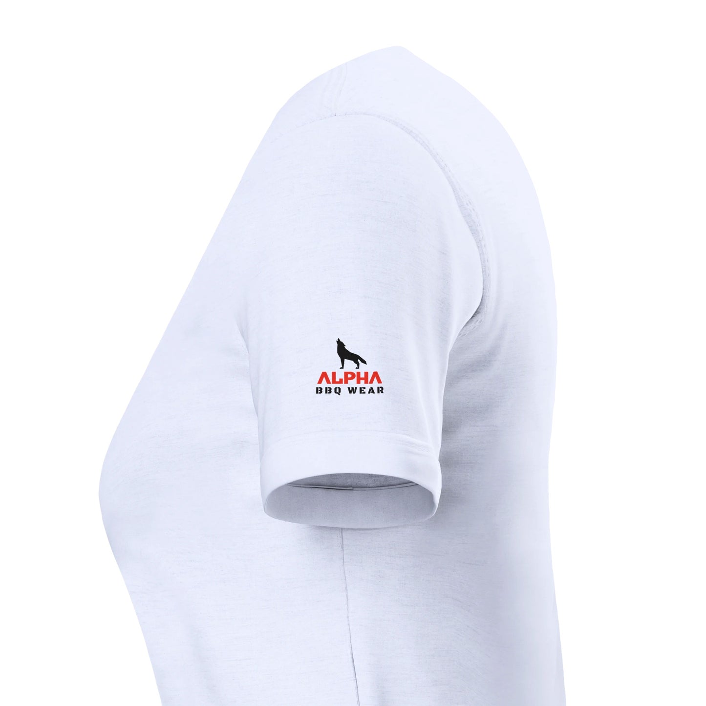 Hottest BBQ in Town Premium Womens Crewneck T-shirt Alpha BBQ wear BBQ -apparel- BBQ tshirt -BBQ tee