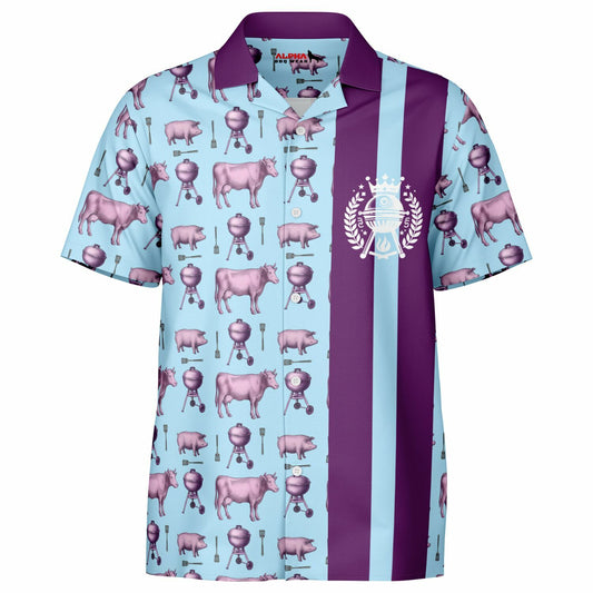 Cow, Pig & Grill Edition Hawaiian BBQ Shirt