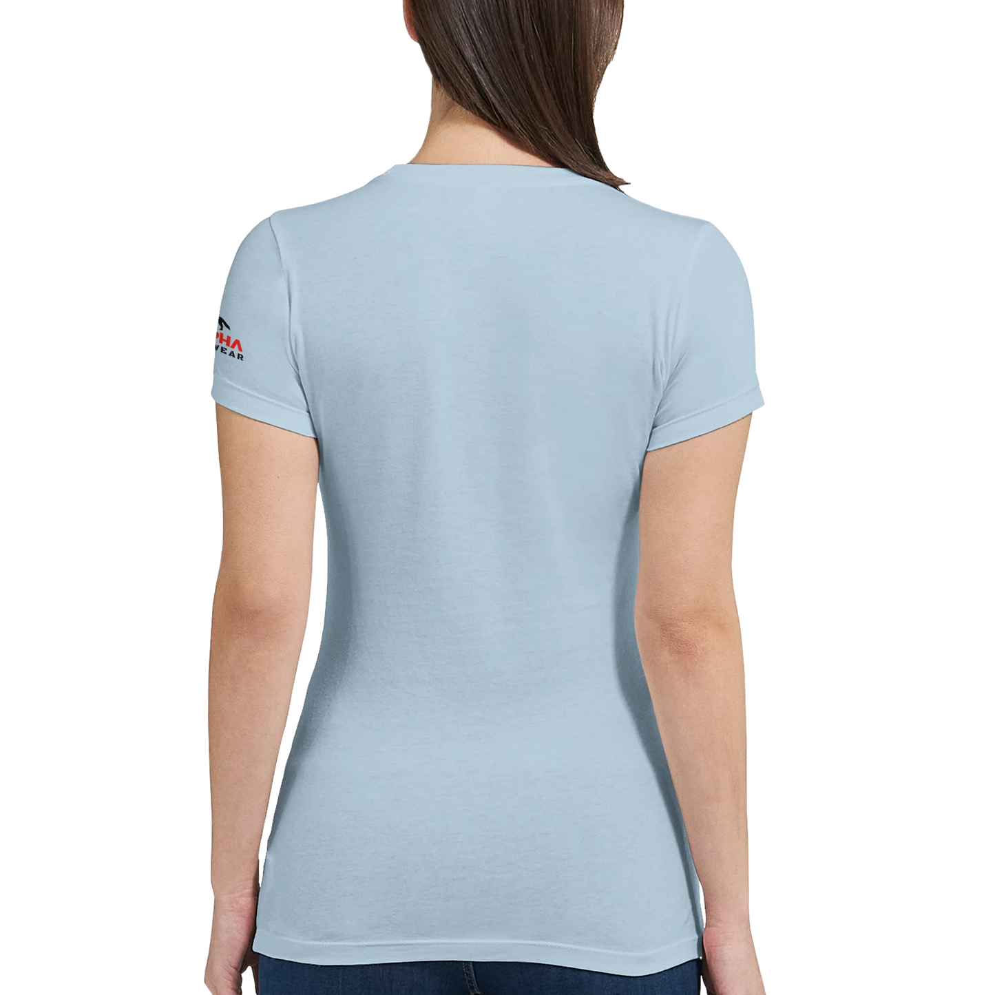 The Tailgate Club BBQ Premium Womens Crewneck T-shirt Alpha BBQ wear BBQ -apparel- BBQ tshirt -BBQ tee