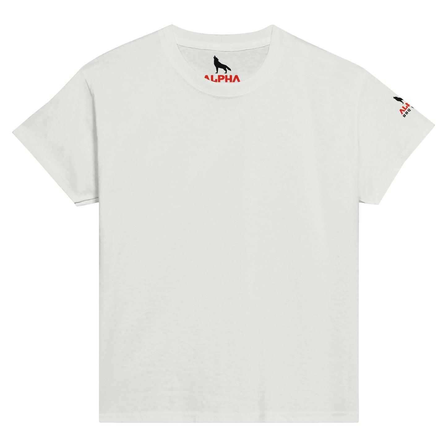 BBQ Cute Ninja Classic Kids Crewneck T-shirt Alpha BBQ wear BBQ -apparel- BBQ tshirt -BBQ tee