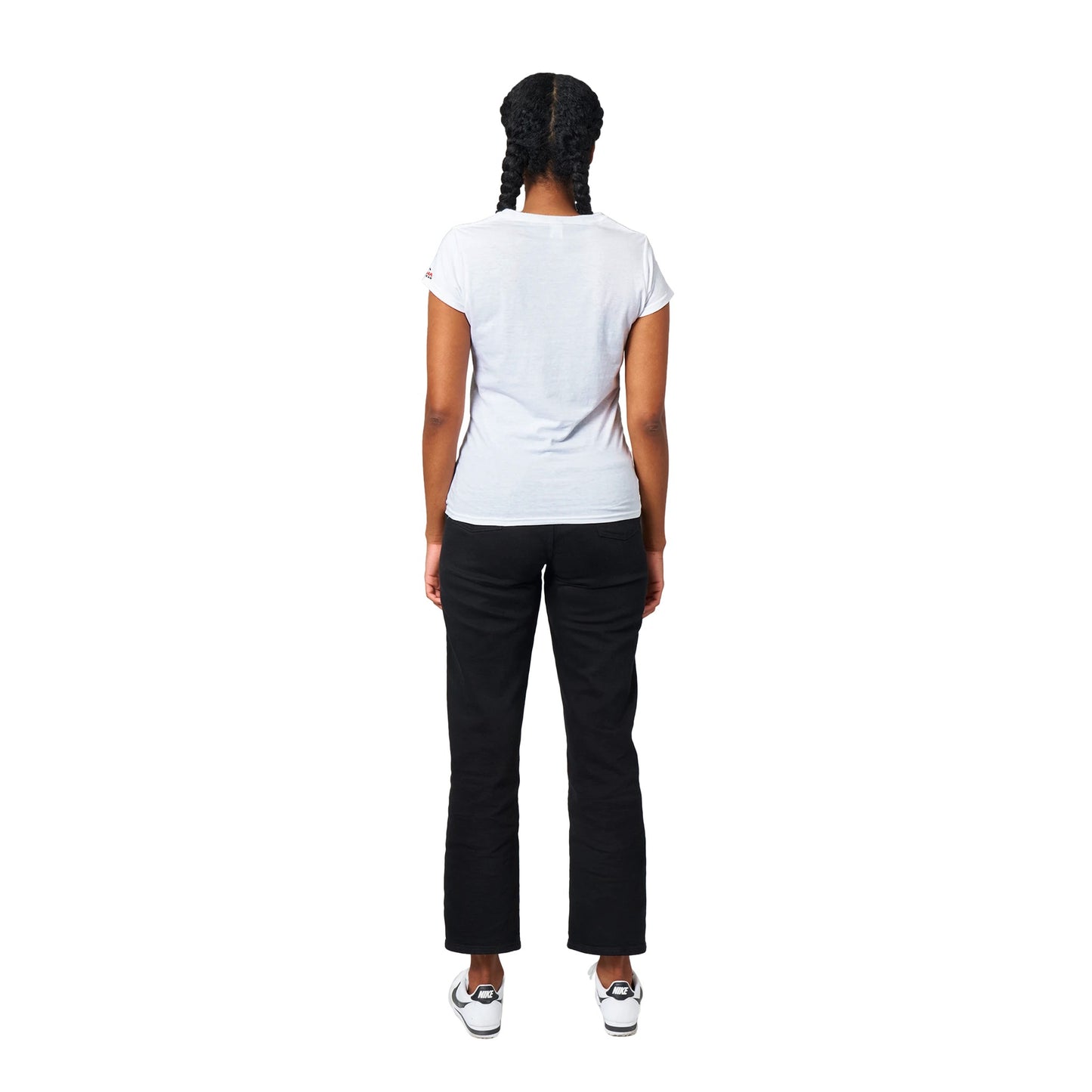 Just BBQ Classic Womens Crewneck T-shirt Alpha BBQ wear BBQ -apparel- BBQ tshirt -BBQ tee