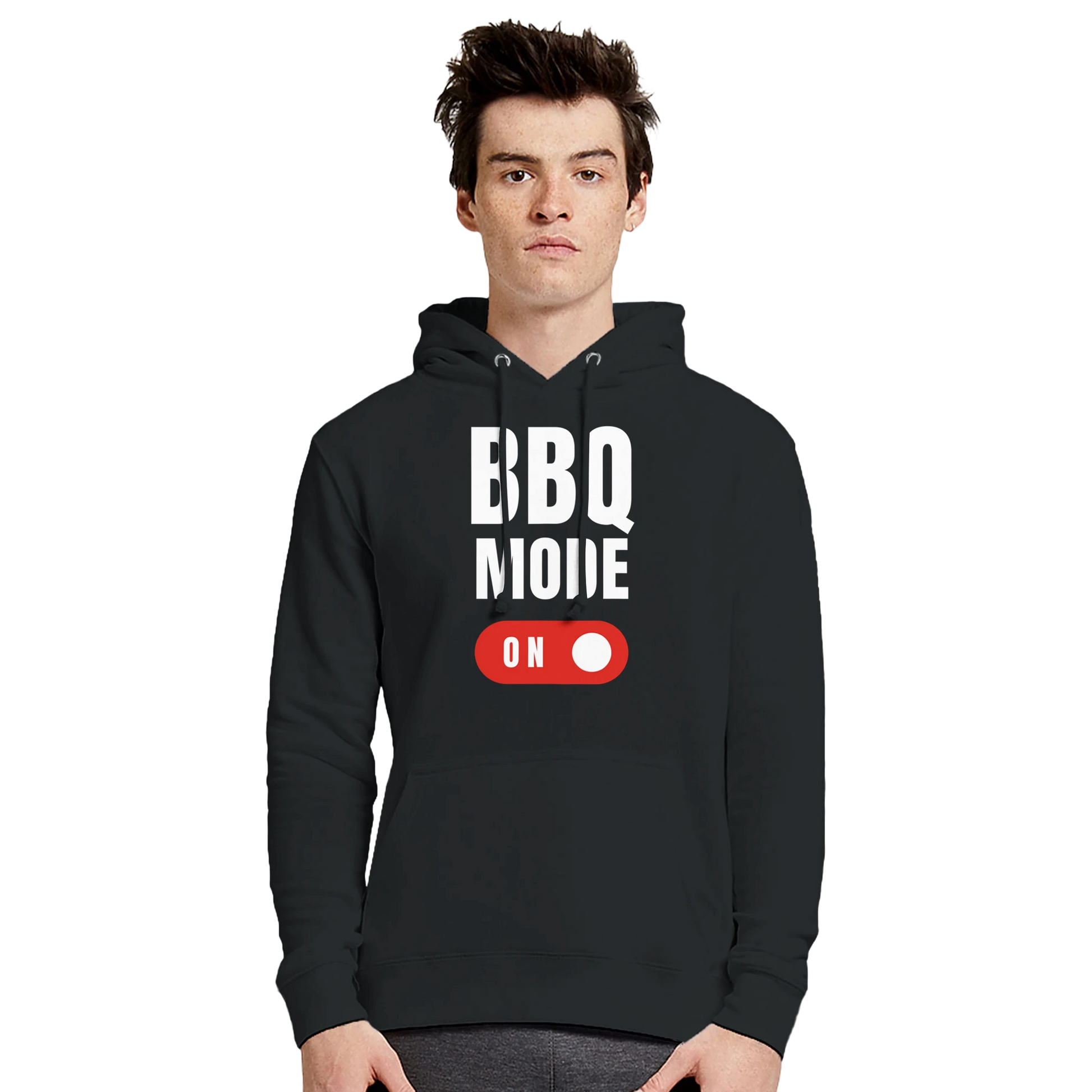 BBQ Mode On Premium Unisex Pullover Hoodie Alpha BBQ wear BBQ -apparel- BBQ tshirt -BBQ tee