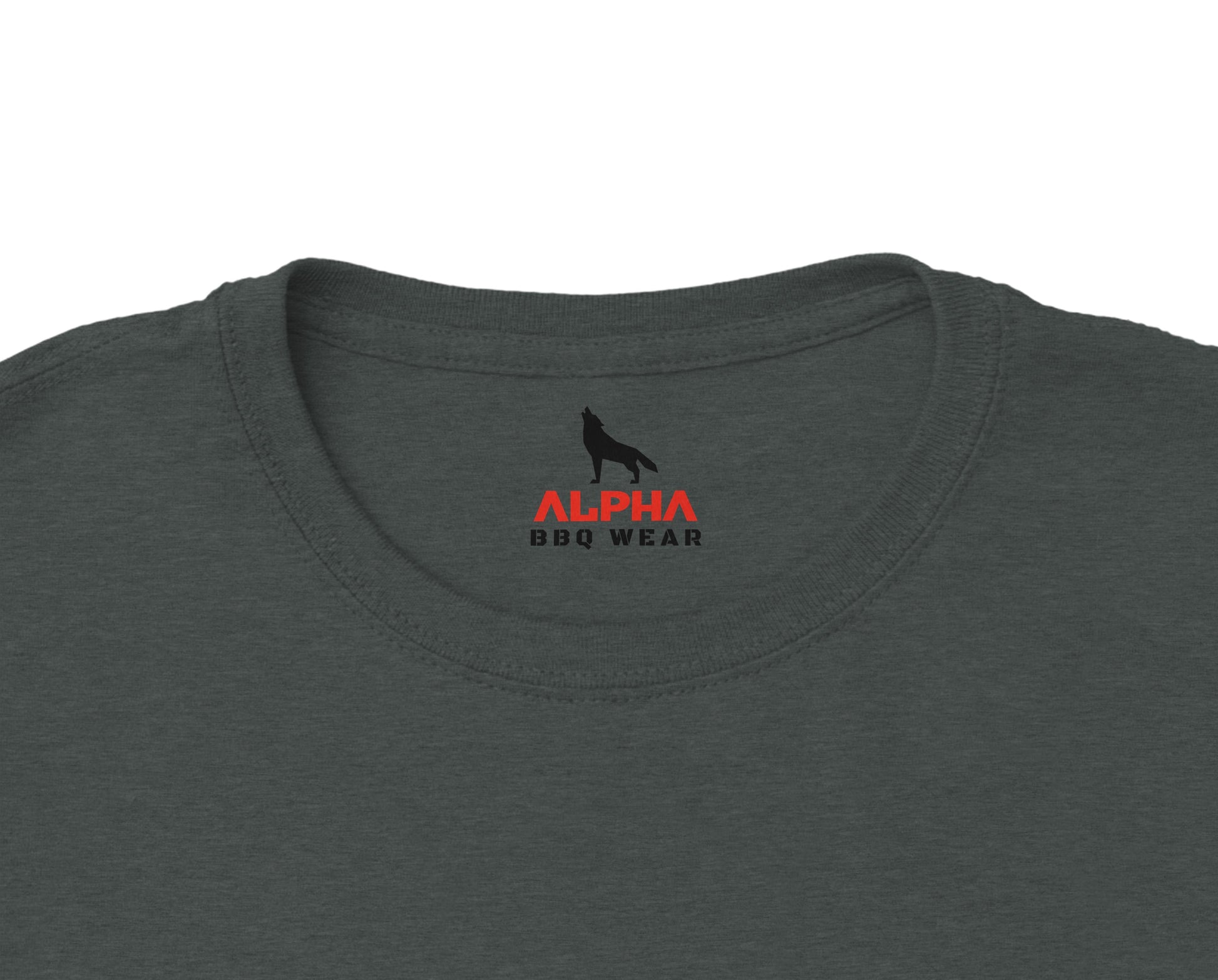 Easily Distracted by Smoke Premium Womens Crewneck T-shirt Alpha BBQ wear BBQ -apparel- BBQ tshirt -BBQ tee