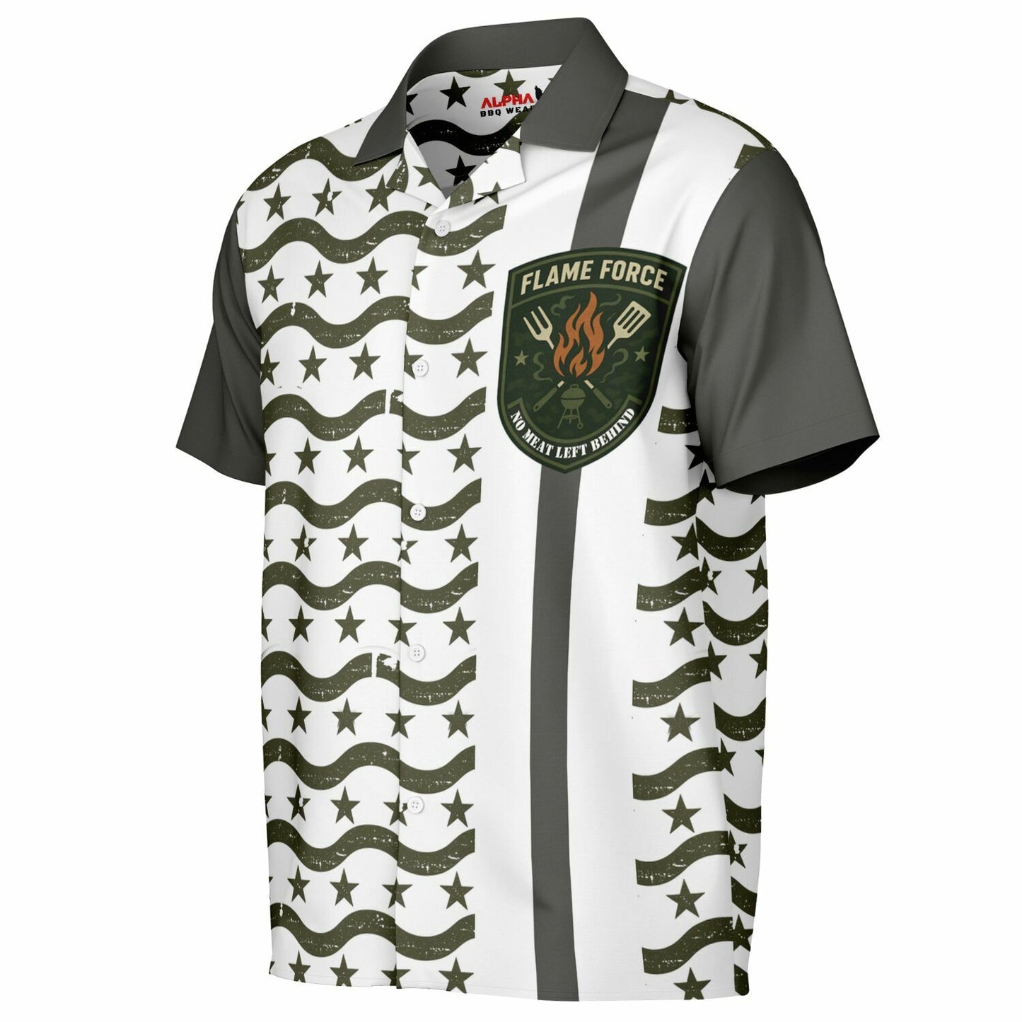 FLAME FORCE Hawaiian Spread Collar shirt