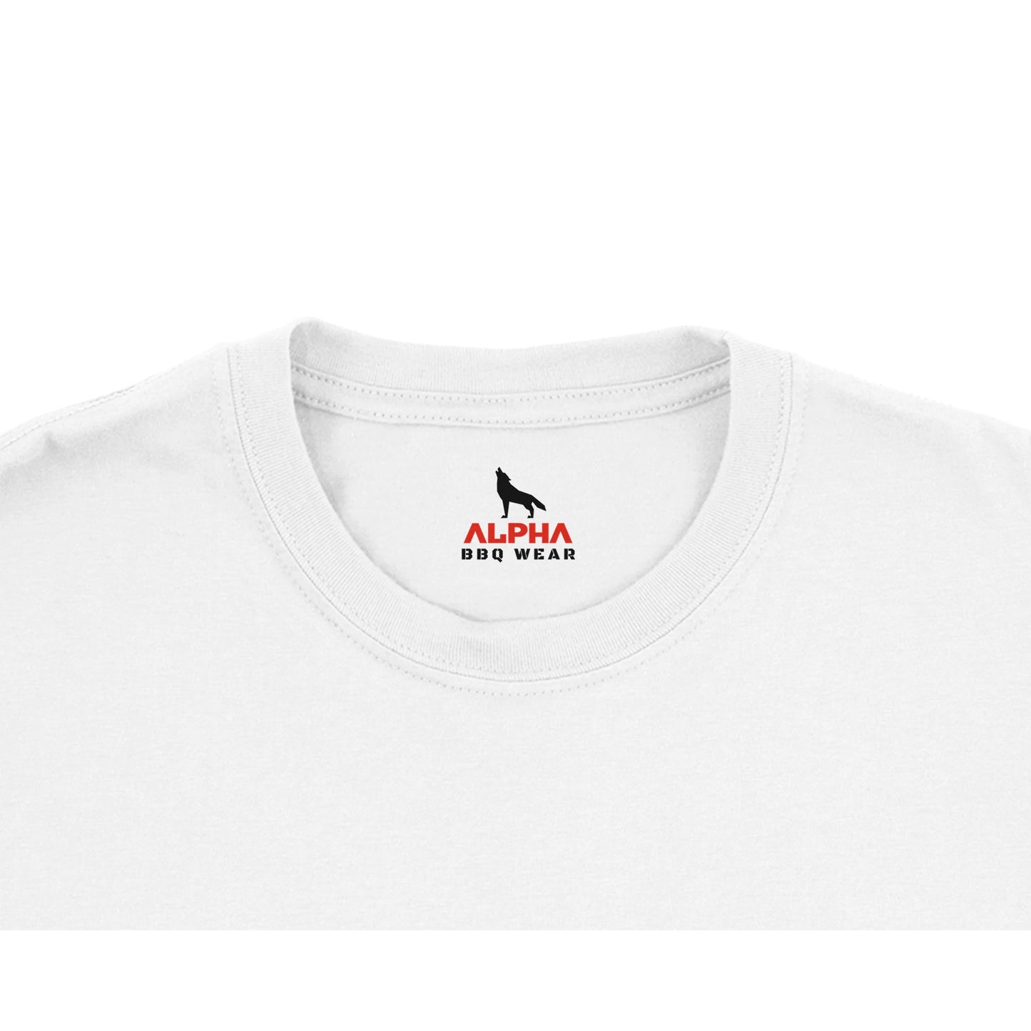 Feast or face the fish Heavyweight Unisex Crewneck T-shirt Alpha BBQ wear BBQ -apparel- BBQ tshirt -BBQ tee