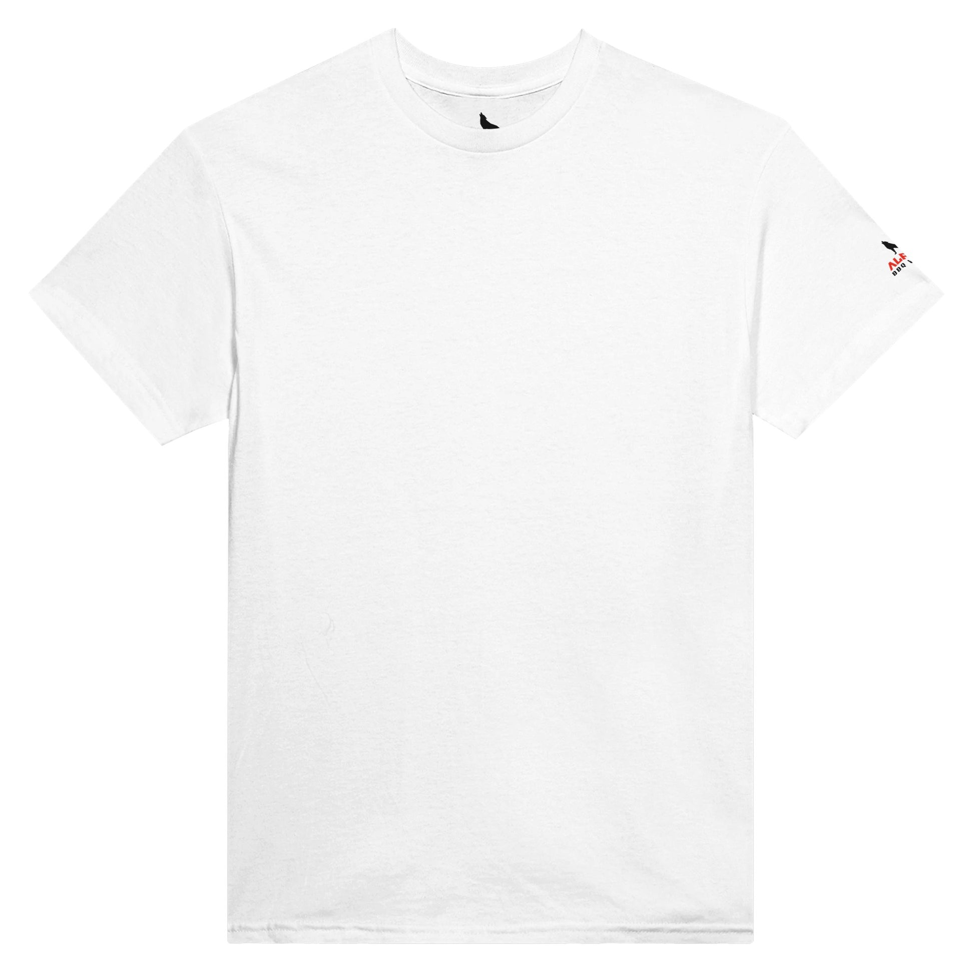 Just BBQ Heavyweight Unisex Crewneck T-shirt Alpha BBQ wear BBQ -apparel- BBQ tshirt -BBQ tee