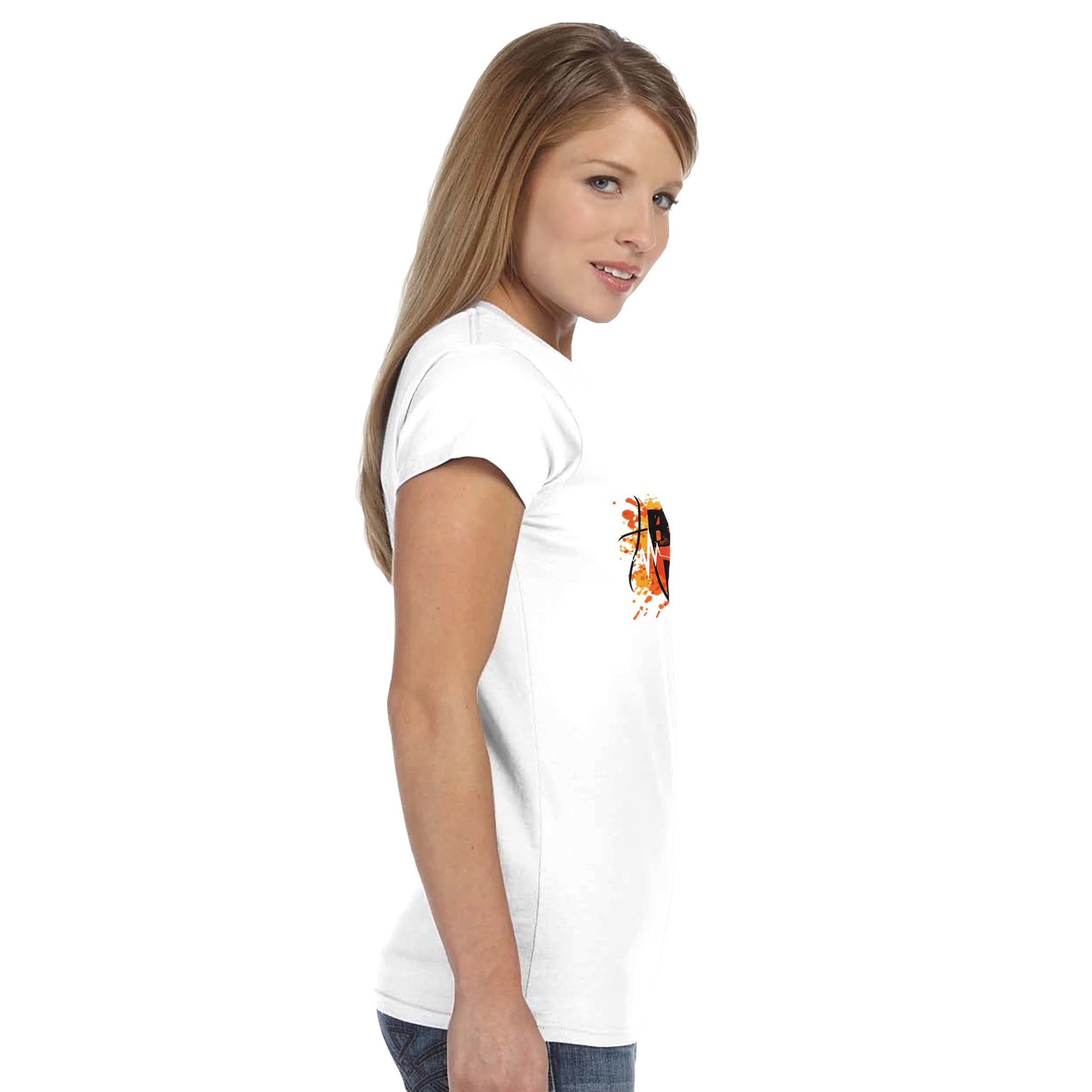 Born to BBQ Classic Womens Crewneck T-shirt Alpha BBQ wear BBQ -apparel- BBQ tshirt -BBQ tee
