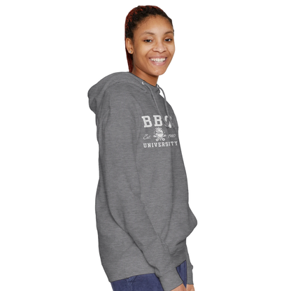 BBQ University Premium Unisex Pullover Hoodie Alpha BBQ wear BBQ -apparel- BBQ tshirt -BBQ tee