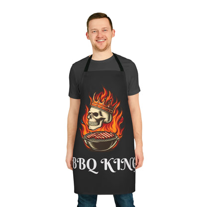 Apron BBQ King Alpha BBQ wear BBQ -apparel- BBQ tshirt -BBQ tee