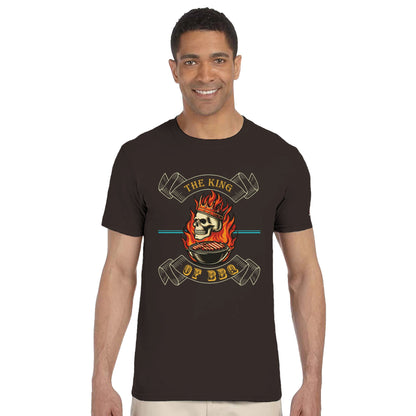 The King of BBQ Classic Unisex Crewneck T-shirt Alpha BBQ wear BBQ -apparel- BBQ tshirt -BBQ tee