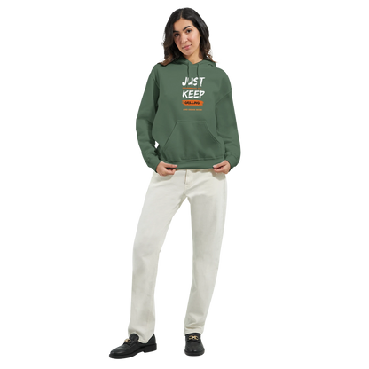 Just keep grilling Classic Unisex Pullover Hoodie Alpha BBQ wear BBQ -apparel- BBQ tshirt -BBQ tee