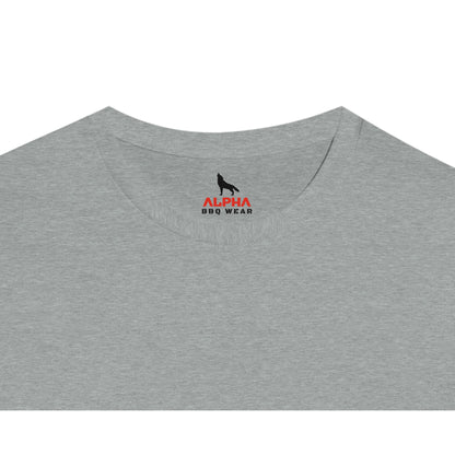 Porking and Rolling to the BBQ Bash Premium Unisex Crewneck T-shirt Alpha BBQ wear BBQ -apparel- BBQ tshirt -BBQ tee