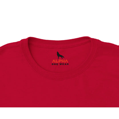 BBQ for life Premium Womens Crewneck T-shirt Alpha BBQ wear BBQ -apparel- BBQ tshirt -BBQ tee