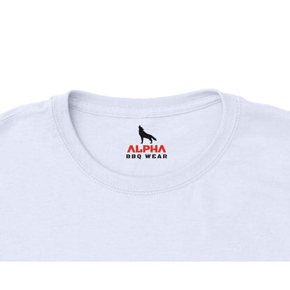 Hottest BBQ in Town Premium Womens Crewneck T-shirt Alpha BBQ wear BBQ -apparel- BBQ tshirt -BBQ tee