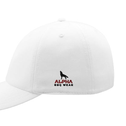American Grill Master Embroidered Adult Low-Profile Cotton Twill Dad Cap Alpha BBQ wear BBQ -apparel- BBQ tshirt -BBQ tee