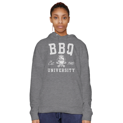 BBQ University Premium Unisex Pullover Hoodie Alpha BBQ wear BBQ -apparel- BBQ tshirt -BBQ tee