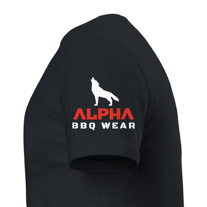 BBQ MAN SUPER HERO T SHIRT Heavyweight Unisex Crewneck T-shirt Alpha BBQ wear BBQ -apparel- BBQ tshirt -BBQ tee