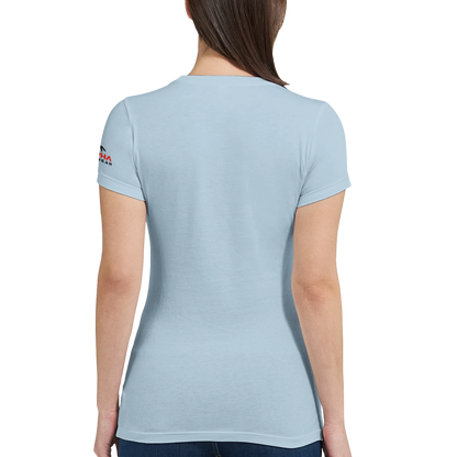 The Tailgate Club BBQ Premium Womens Crewneck T-shirt Alpha BBQ wear BBQ -apparel- BBQ tshirt -BBQ tee