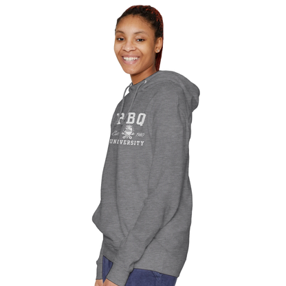 BBQ University Premium Unisex Pullover Hoodie Alpha BBQ wear BBQ -apparel- BBQ tshirt -BBQ tee