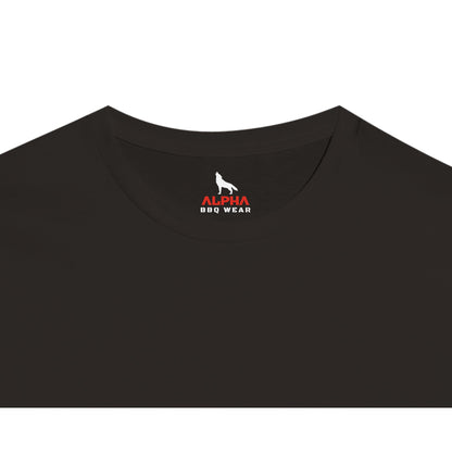 Just keep grilling Premium Unisex Crewneck T-shirt Alpha BBQ wear BBQ -apparel- BBQ tshirt -BBQ tee