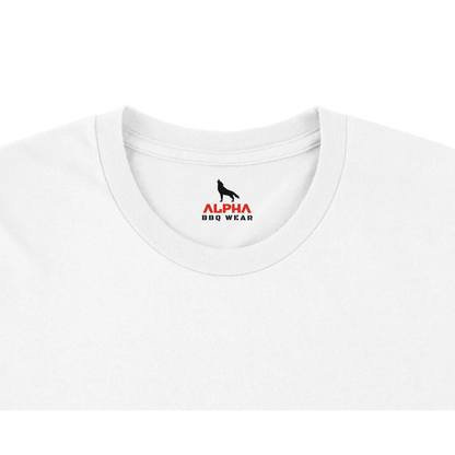 Captain BBQ vs. The Meat Monster – BBQ T-Shirt Premium Unisex Crewneck T-shirt Alpha BBQ wear BBQ -apparel- BBQ tshirt -BBQ tee
