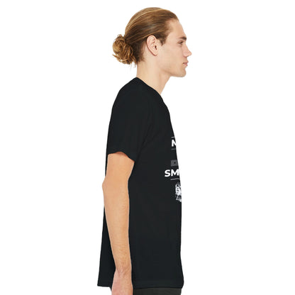 "Mind if I Smoke? Premium Unisex Crewneck T-shirt Alpha BBQ wear BBQ -apparel- BBQ tshirt -BBQ tee