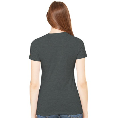 Easily Distracted by Smoke Premium Womens Crewneck T-shirt Alpha BBQ wear BBQ -apparel- BBQ tshirt -BBQ tee