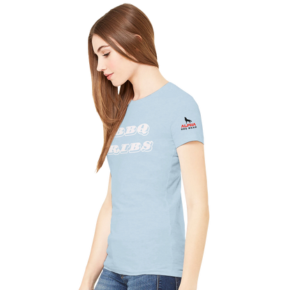 BBQ RIBS Custom BBQ T-Shirt | Premium Womens Crewneck T-shirt Alpha BBQ wear BBQ -apparel- BBQ tshirt -BBQ tee