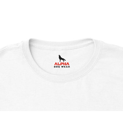Born to BBQ Classic Womens Crewneck T-shirt Alpha BBQ wear BBQ -apparel- BBQ tshirt -BBQ tee