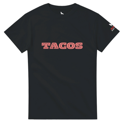 TACOS Custom BBQ T-Shirt – Bold, Simple, Delicious Black Alpha BBQ wear BBQ -apparel- BBQ tshirt -BBQ tee