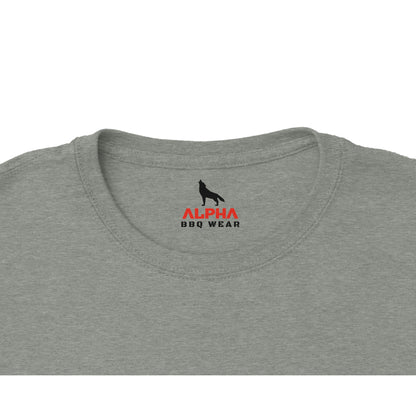 Porking and Rolling to the BBQ Bash Premium Womens Crewneck T-shirt Alpha BBQ wear BBQ -apparel- BBQ tshirt -BBQ tee