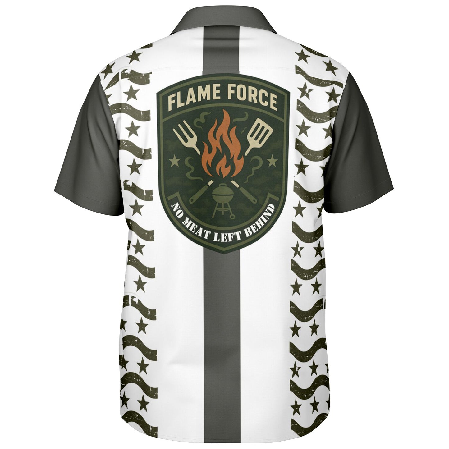 FLAME FORCE Hawaiian  Spread Collar shirt