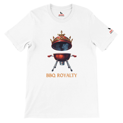 BBQ ROYALTY BBQ Premium Unisex Crewneck T-shirt Alpha BBQ wear BBQ -apparel- BBQ tshirt -BBQ tee