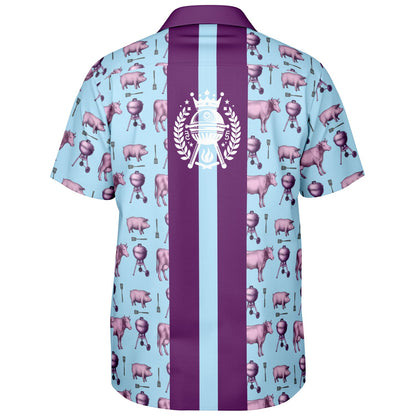 Cow, Pig & Grill Edition Hawaiian BBQ Shirt