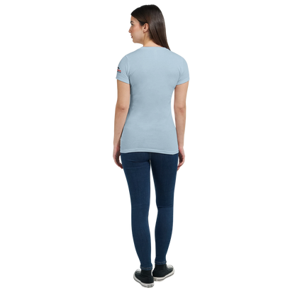 The Tailgate Club BBQ Premium Womens Crewneck T-shirt Alpha BBQ wear BBQ -apparel- BBQ tshirt -BBQ tee