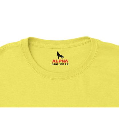 Hallelujah Premium Womens Crewneck T-shirt Alpha BBQ wear BBQ -apparel- BBQ tshirt -BBQ tee