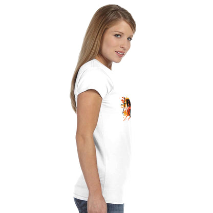 Born to BBQ Classic Womens Crewneck T-shirt Alpha BBQ wear BBQ -apparel- BBQ tshirt -BBQ tee