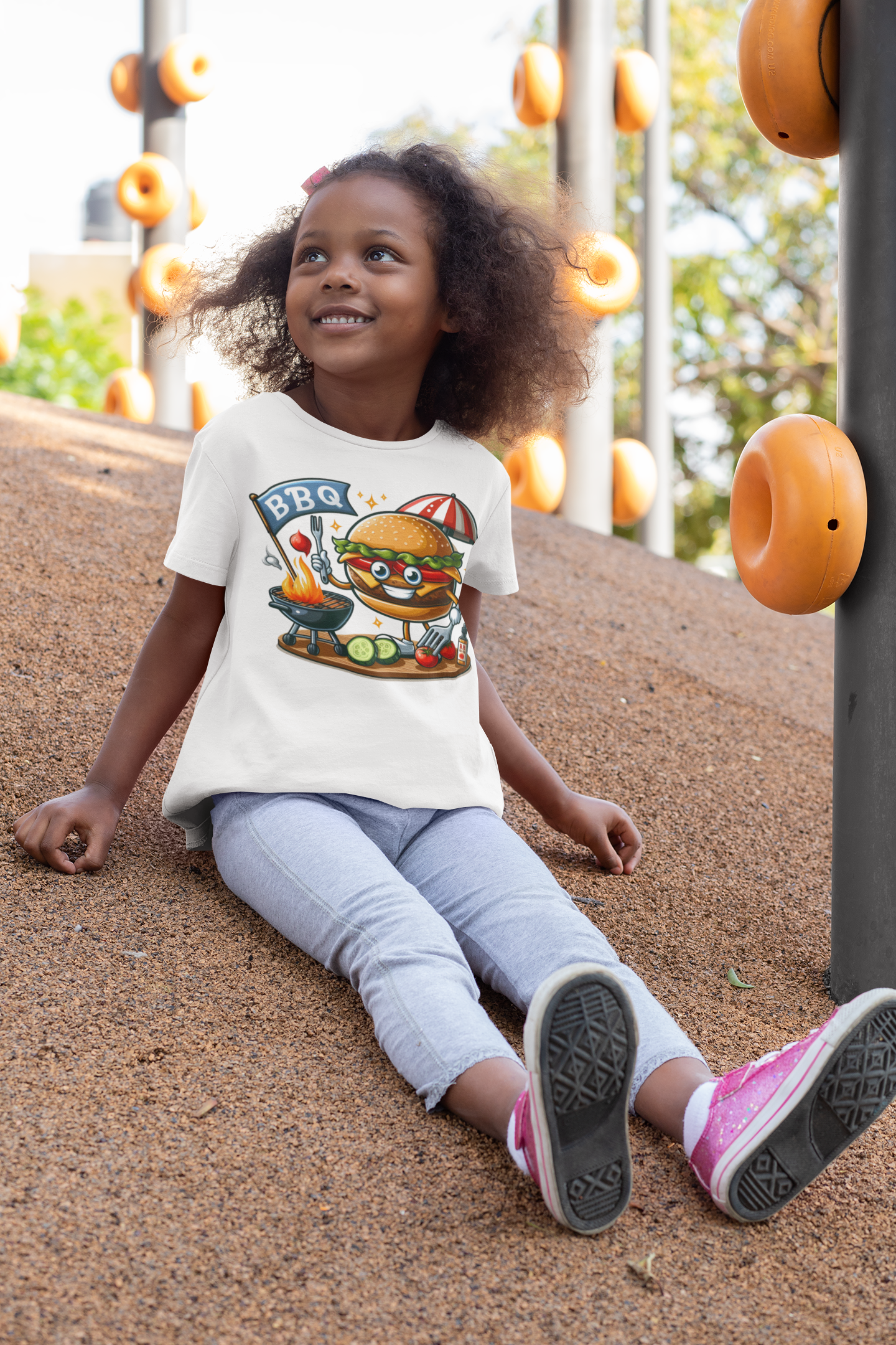 Burger Classic Kids Crewneck T-shirt